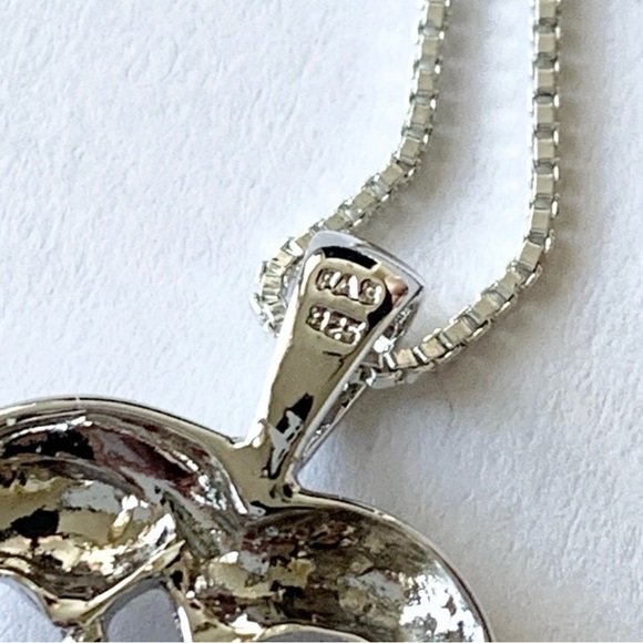 925 Sterling Silver Necklace Heart - Picture 9 of 12